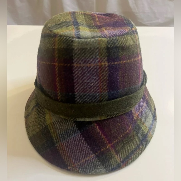 Mucros Weavers  Hat Clodagh Adjustable 100% Wool Bucket From Ireland NWOT - Picture 3 of 10